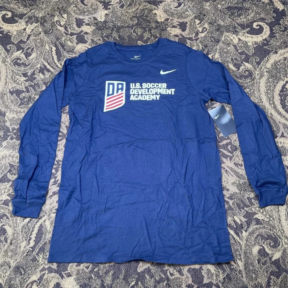 Nike US Soccer Development Academy Long Sleeve T Shirt Youth Size XL New